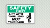 LIFTING SAFETY